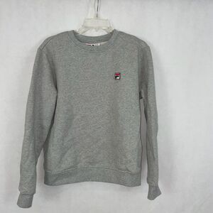 FILA Gray Pullover Sweatshirt Size M